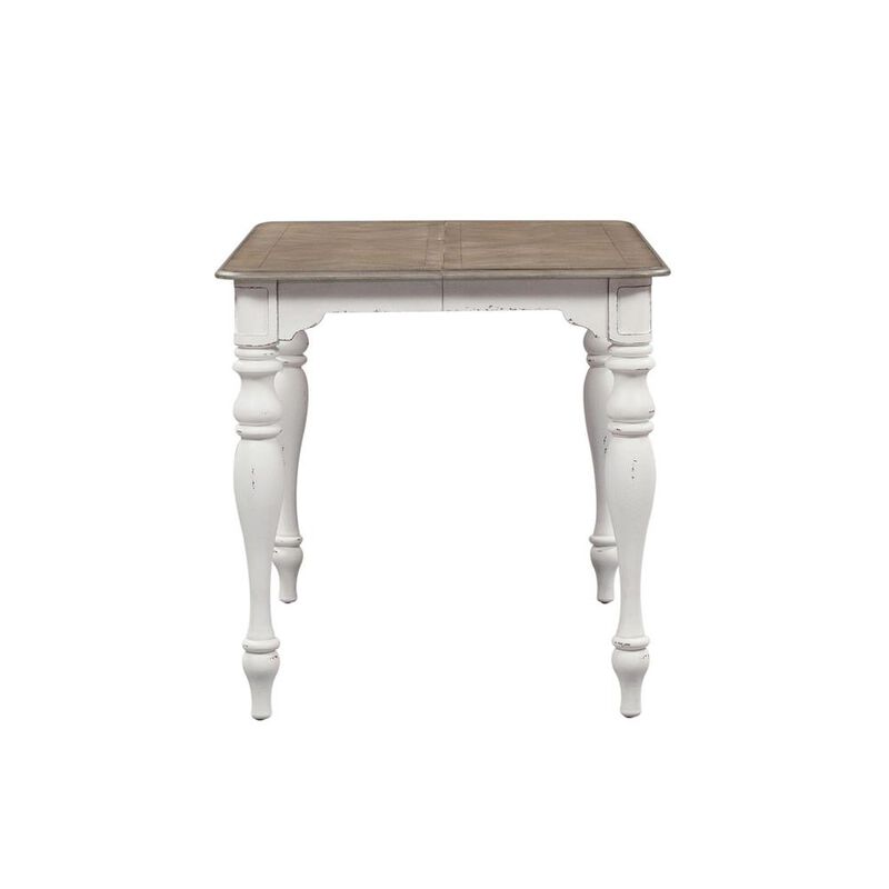 Liberty Furniture Magnolia Manor Gathering Table in Antique White image number 2