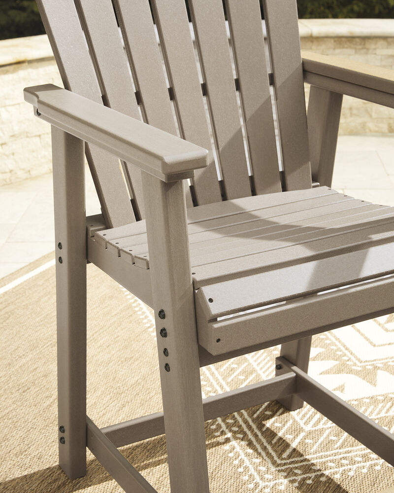 Sandy Dune Outdoor Counter Height Bar Stool (Set of 2) image number 2