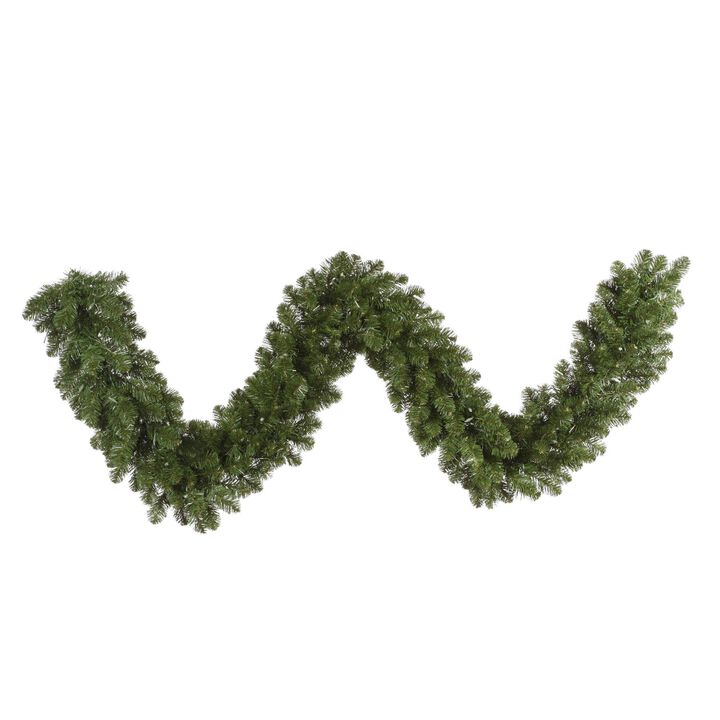 Vickerman 9' Grand Teton Artificial Christmas Garland - Unlit - Lifelike Indoor/Outdoor Seasonal Decor - Garland for Mantel or Staircase