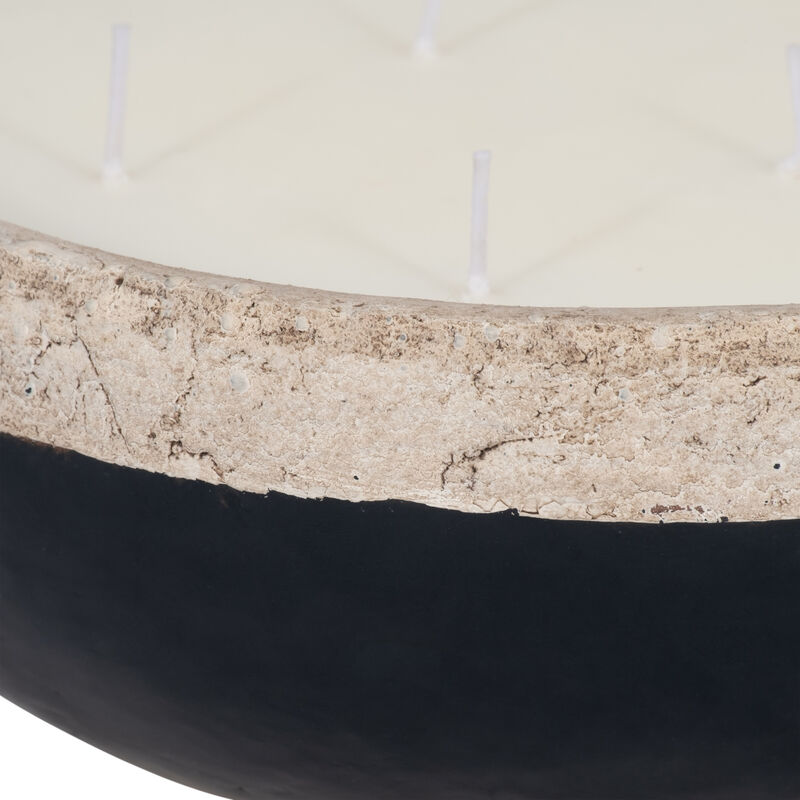 12" 57 Oz Spiced Cranberry Bowl Candle, Dark Blue image number 4