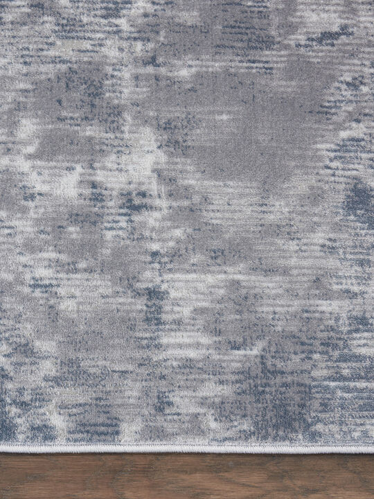 Rustic Textures RUS05 Gray 3'11" x 5'11" Rug