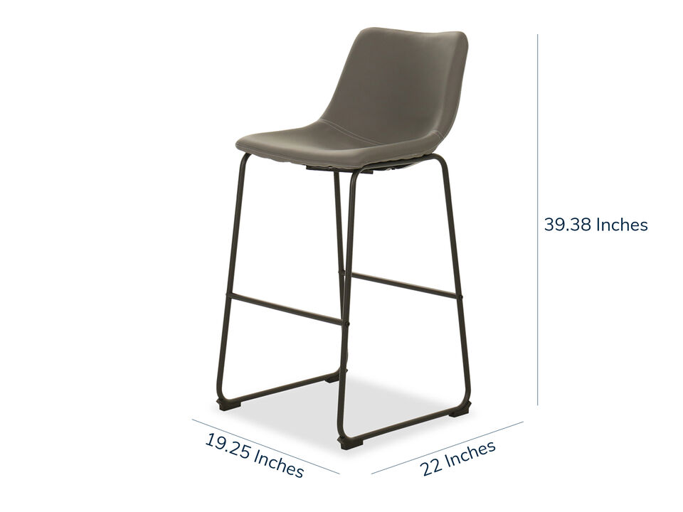Centiar Tall Bar Stool in Gray