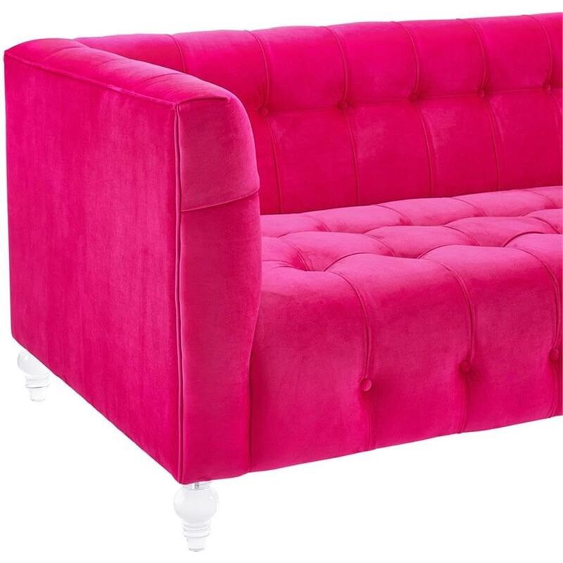 Bea Tufted Velvet Sofa image number 5