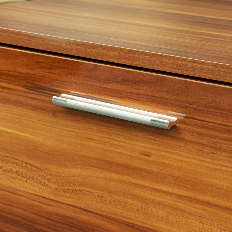 Media Console Entertainment Center &ndash; Modern Television Table with Storage for Living Room