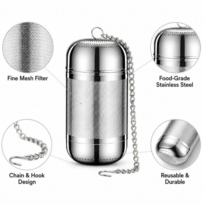 Stainless Steel Tea Infuser Ball image number 1
