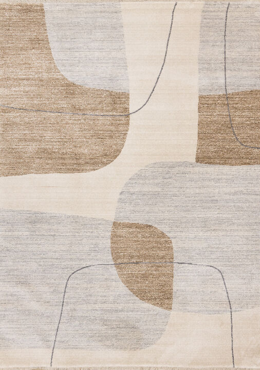 HomeRoots Geometric Area Rug