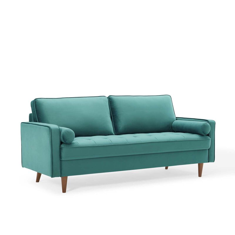 Valour Performance Velvet Sofa image number 2
