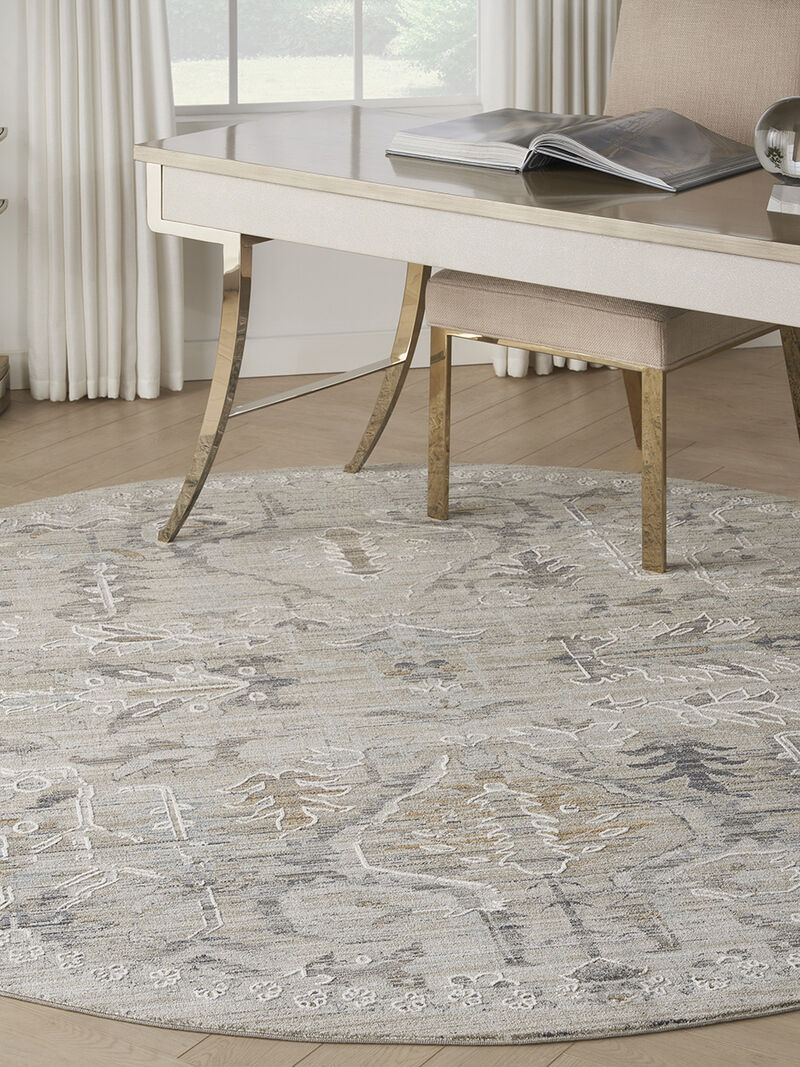 Lynx LNX02 Ivory/Taupe 5'3" x 7'10" Rug