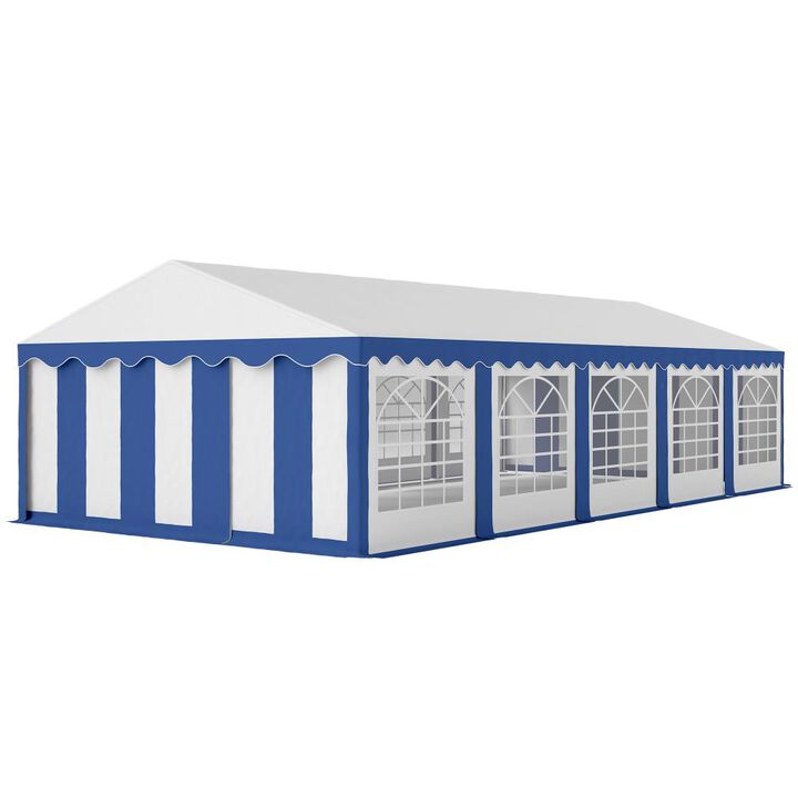 Hivvago Outdoor 16.5x33 Canopy Tent with Windows