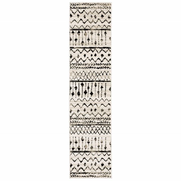 HomeRoots Tribal Runner Rug
