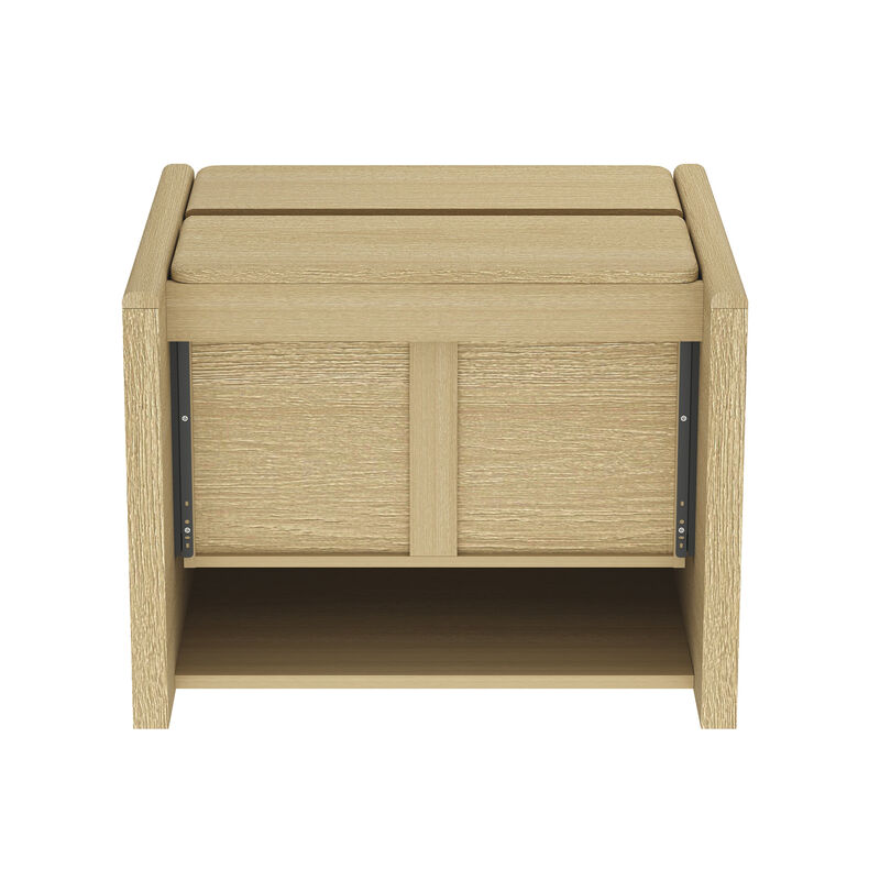 Linda Neutral Nightstand (Set of 2)