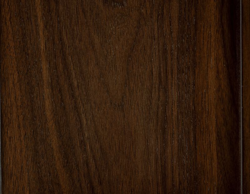 Streamdale Chocolate Brown Fabric Side Chairs 2 Piece Set