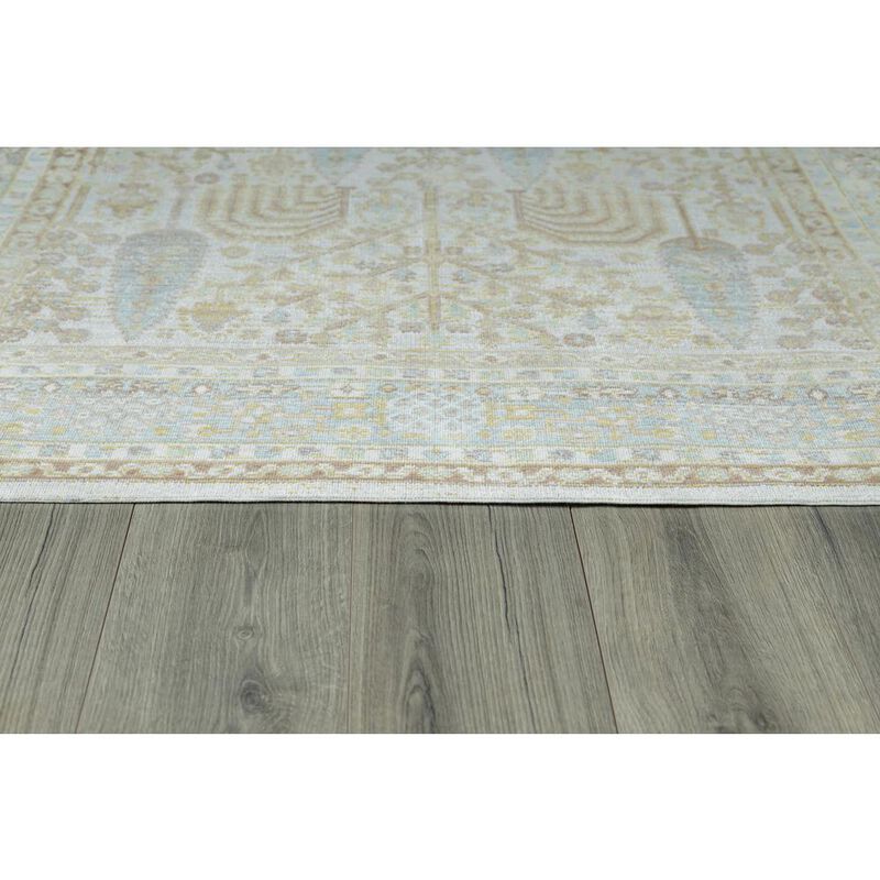 Momeni Traditional Rectangle Area Rug, Ivory, 7'10 X 10'6
