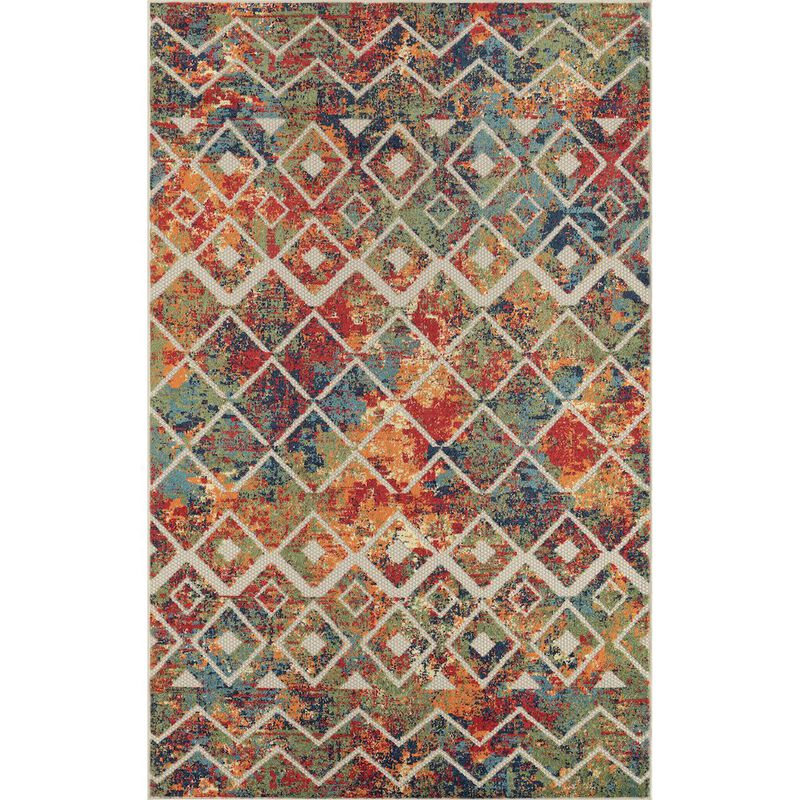 LR Home Durable Performance Area Rug Outdoor image number 0