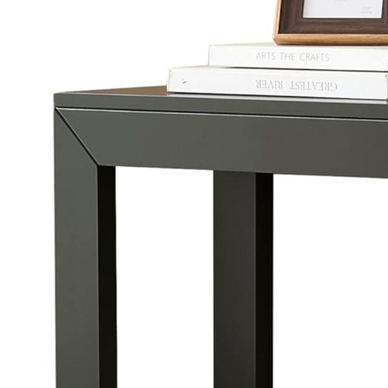 Kings Brand Furniture Russel Long Console Table - Minimalist and Slim Entryway Table for Decorative Displays, Sofa Table