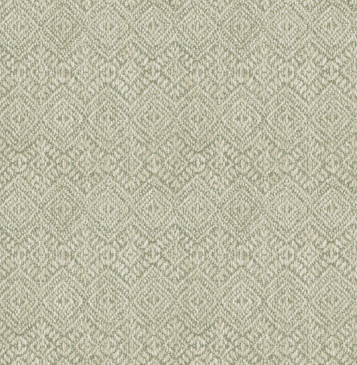 Gallivant Sage Woven Geometric Wallpaper