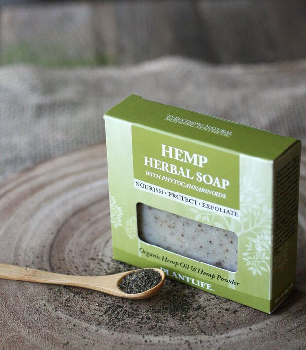 Plantlife Bar Soap - Vegan Hemp 2 Pack