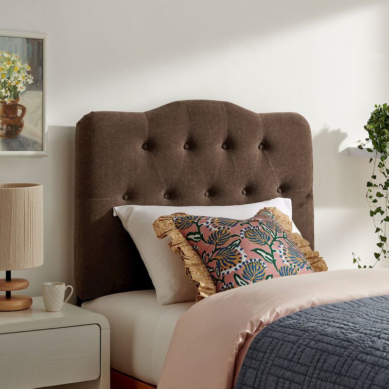 Annabel Premium Linen Blend Twin Headboard image number 6