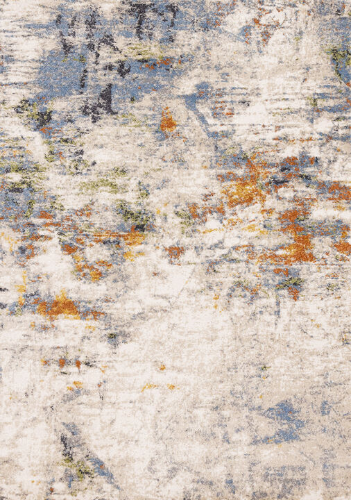 HomeRoots Abstract Area Rug