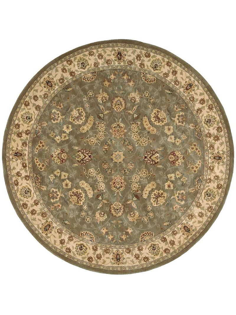 Nourison 2000 2003 Olive 6' x Round Rug image number 0