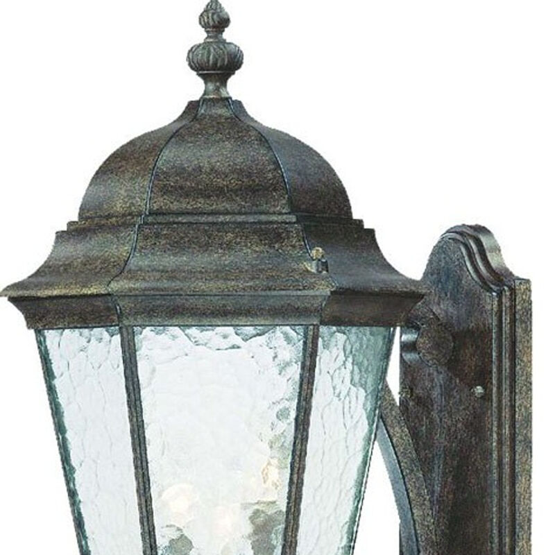 Hivvago Telfair 3-Light Black Coral Wall Light