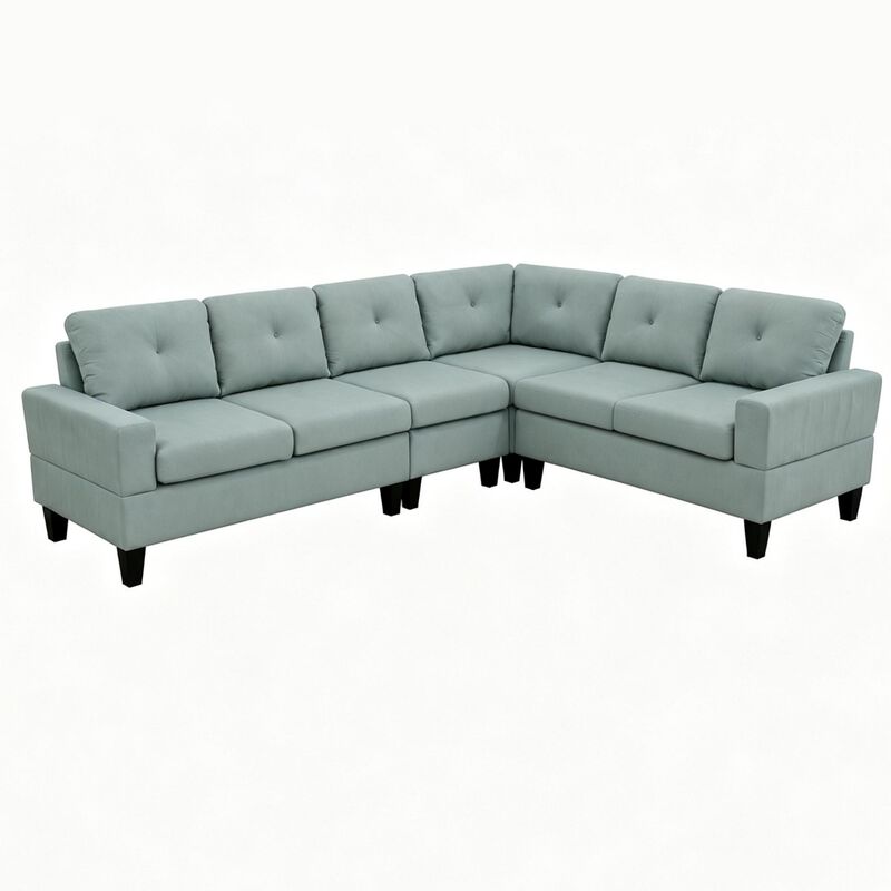 Jirji Modular L-Shaped Sectional Sofa image number 0