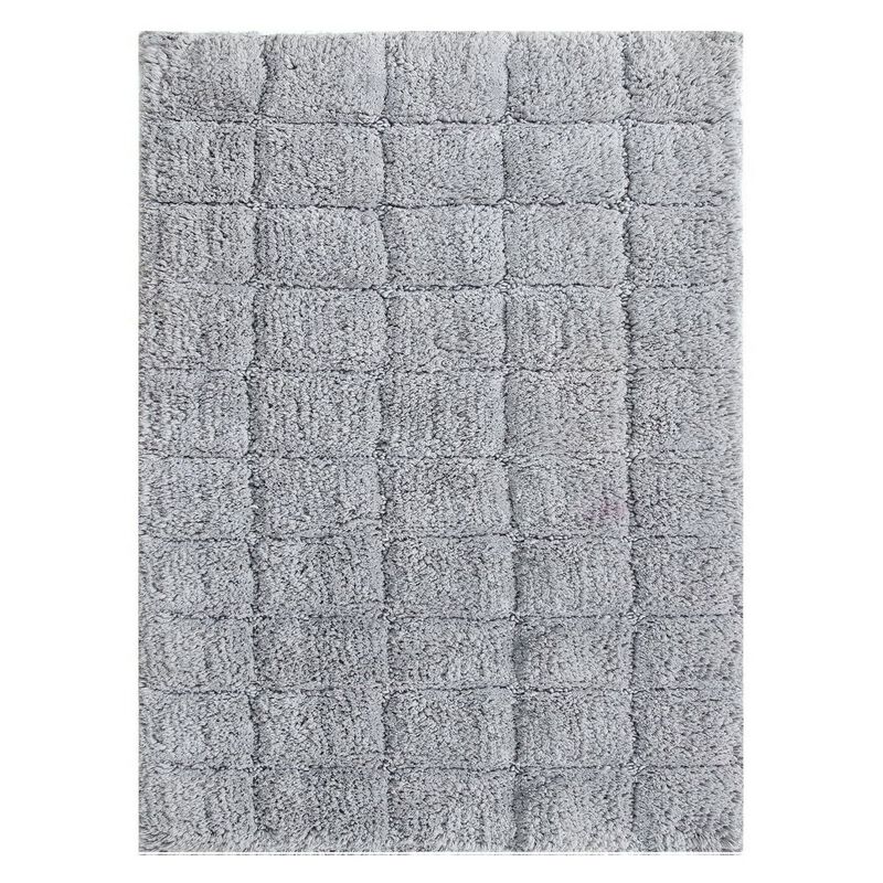 Knightsbridge Summer Tile 220 GSF Non Skid Back Bath Rug 24 x 40 - Sage