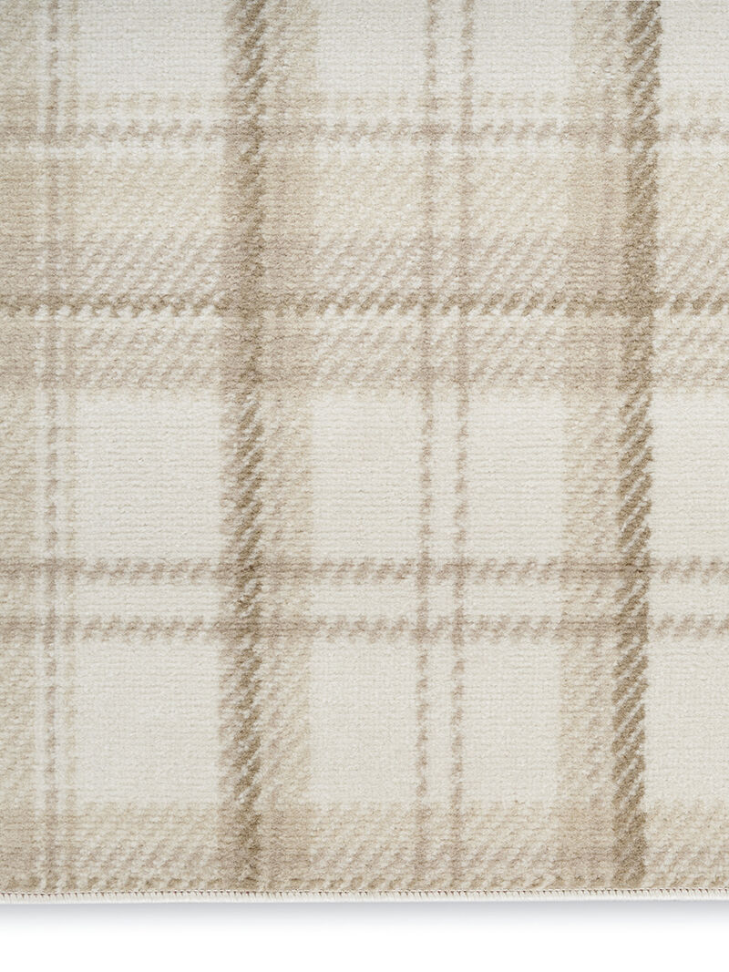 Grafix GRF03 Ivory/Beige 2'3" x 10' Rug