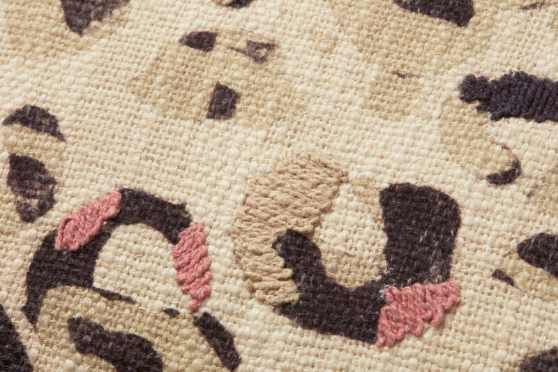 PLL0055 Ivory/Black 22"x22" Poly Pillow