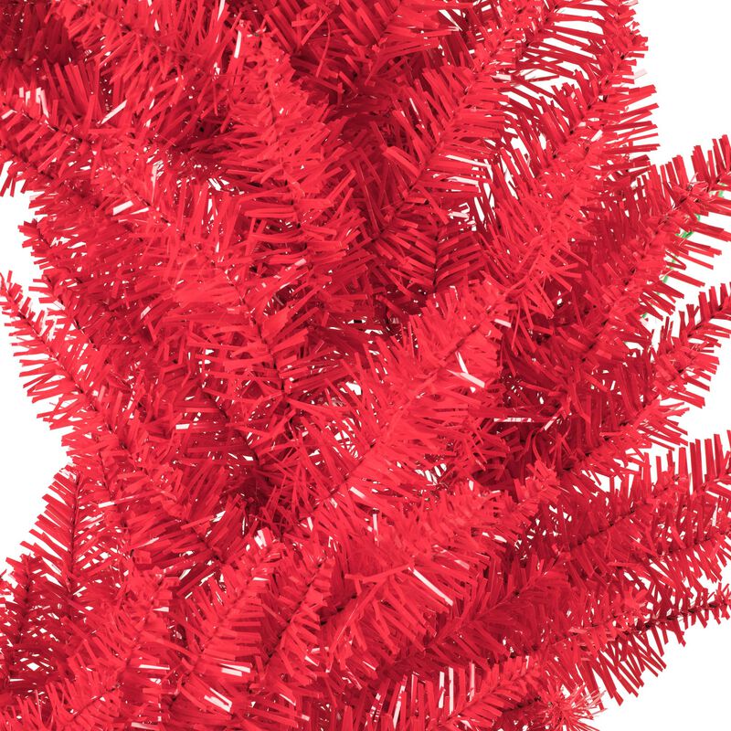 Vickerman 30" Red Fir Artificial Christmas Wreath, Unlit - Faux Christmas Wreath - Indoor Seasonal Home Decor image number 1