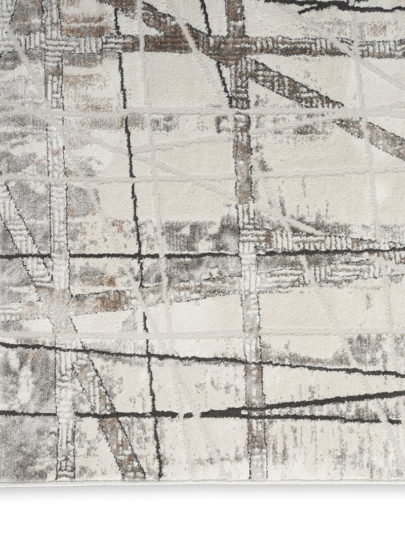 Desire DSR03 Gray/Silver 9' x 12' Rug