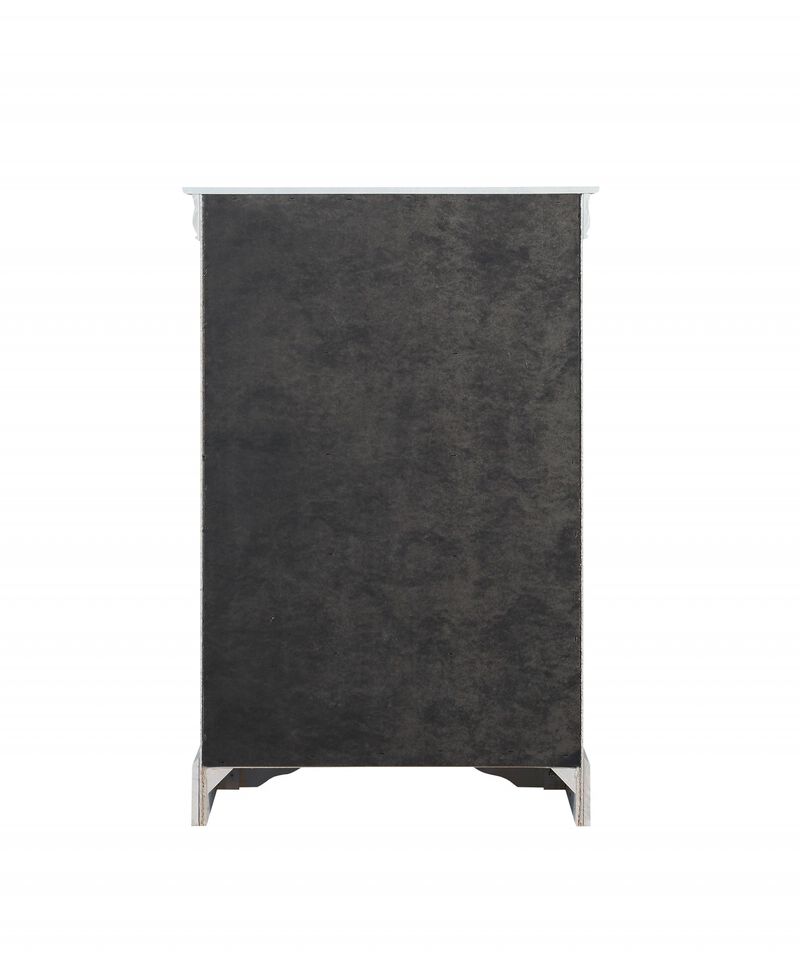 Solid Wood Five Drawer Lingerie Chest for Bedroom Storage and Organization