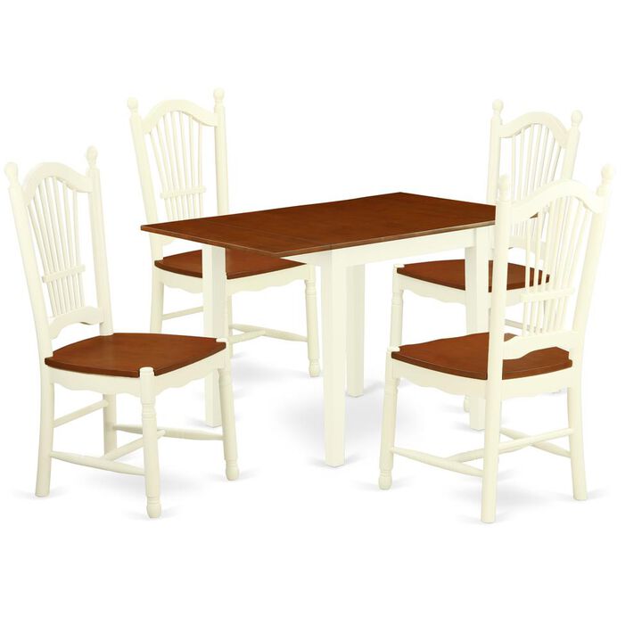 Dining Room Set Buttermilk & Cherry