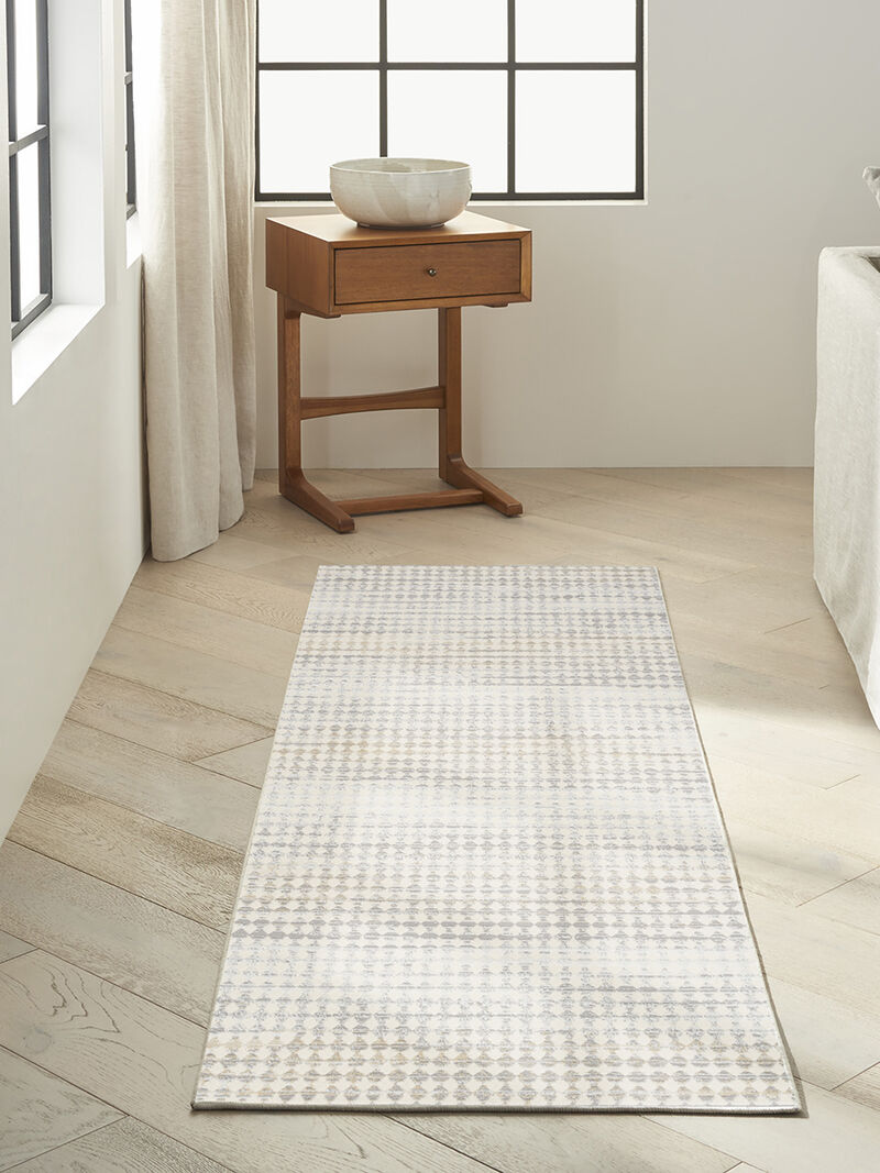 CK950 Rush CK958 Ivory/Multicolor 2'3" x 7'3" Rug