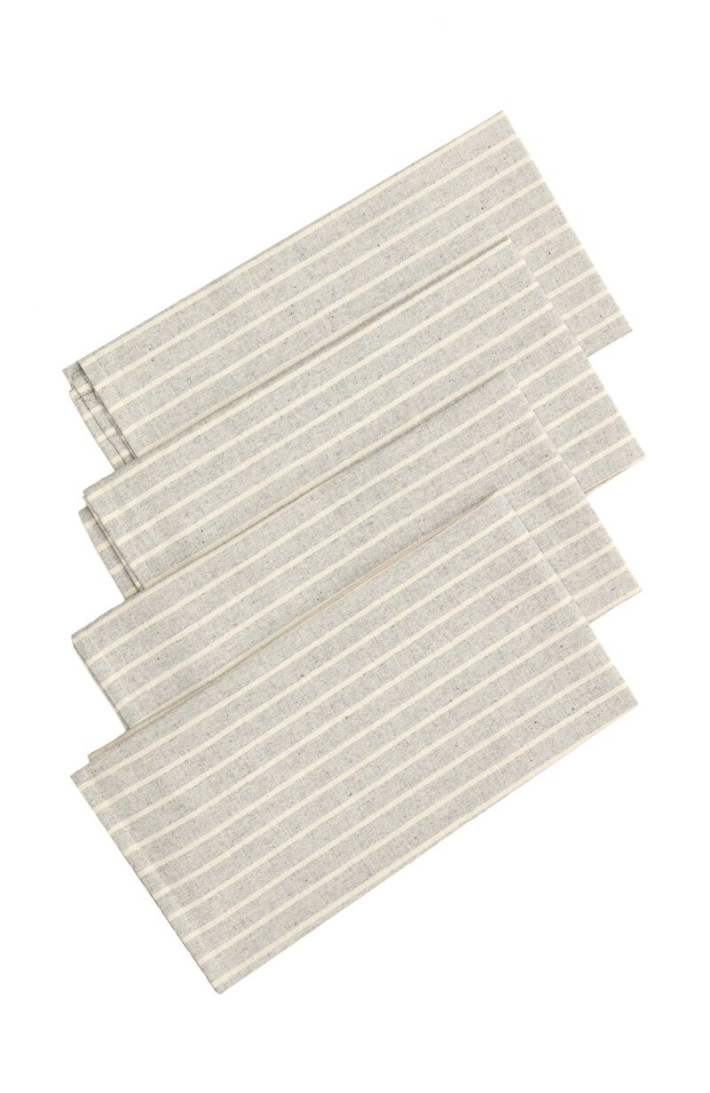 Striped Cotton Napkin - Set of 4