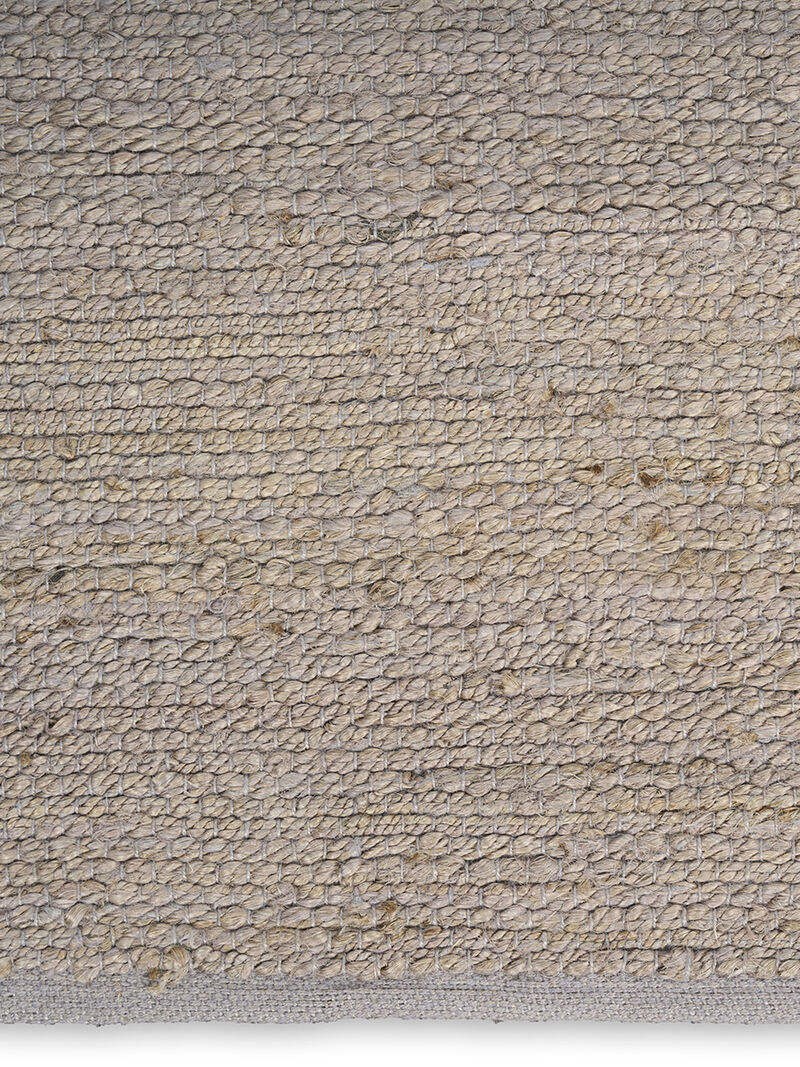 Natural Jute NJT01 Gray 4' x 6' Rug