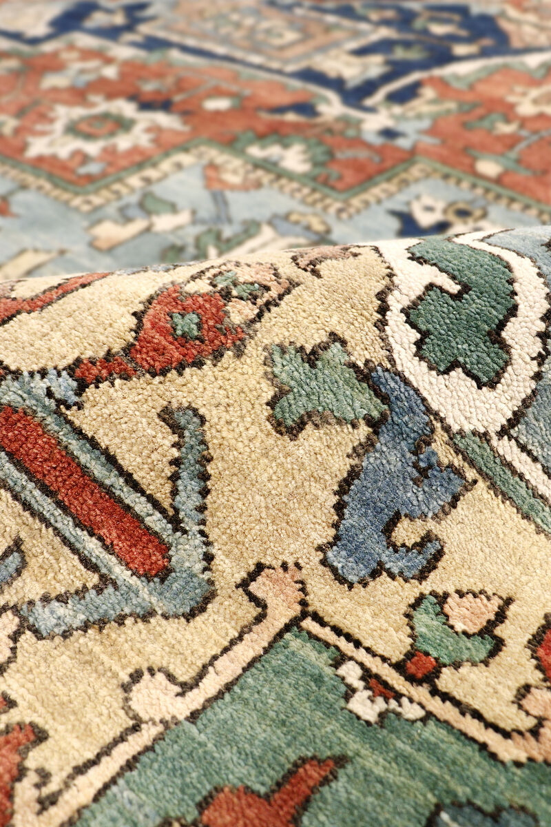 Pasargad Home Serapi Hand-Knotted Wool Area Rug image number 3