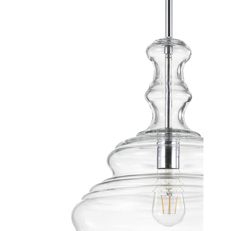 Bettina Glassmetal LED Pendant