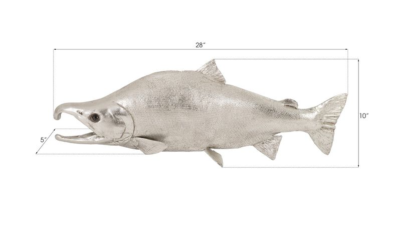 Sockeye Salmon Wall Sculpture