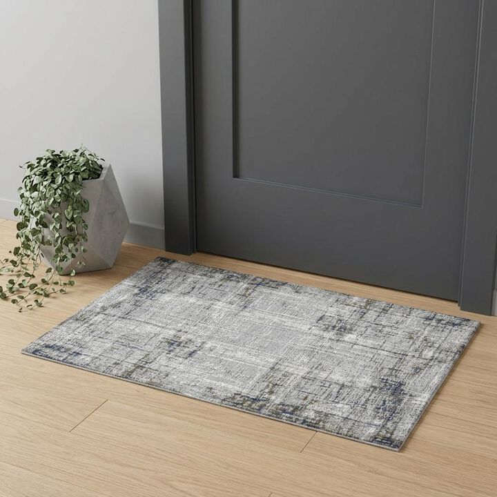 HomeRoots Abstract Area Rug