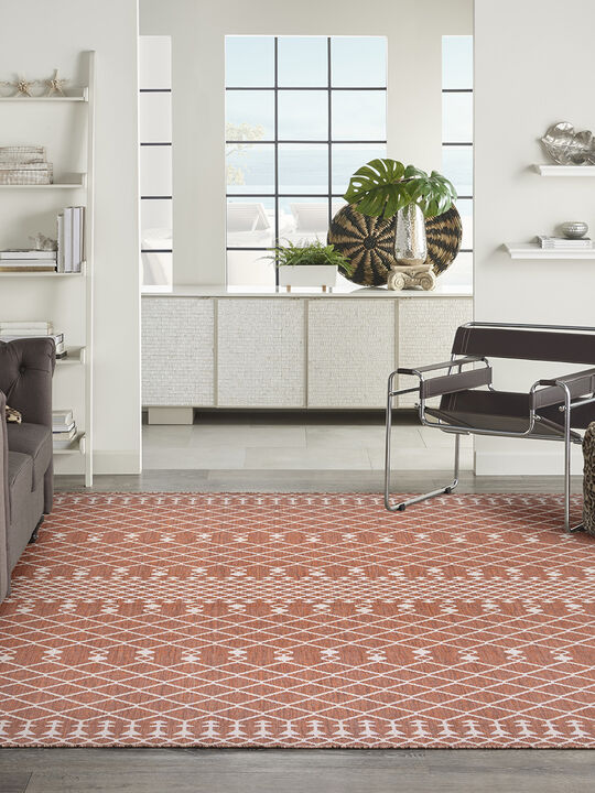 Positano POS02 Terracotta 9' x 12' Rug