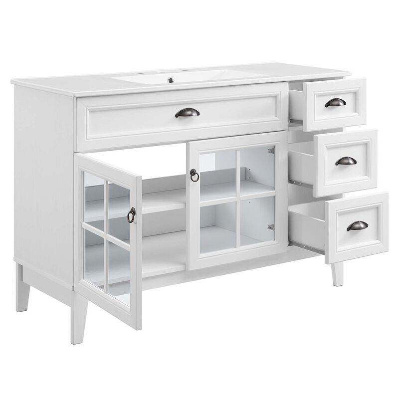 Isle 48" Bathroom Vanity Cabinet image number 4