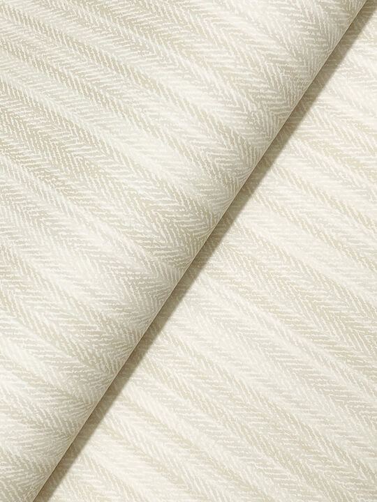 Stokes Beige Chevron Stripe Wallpaper