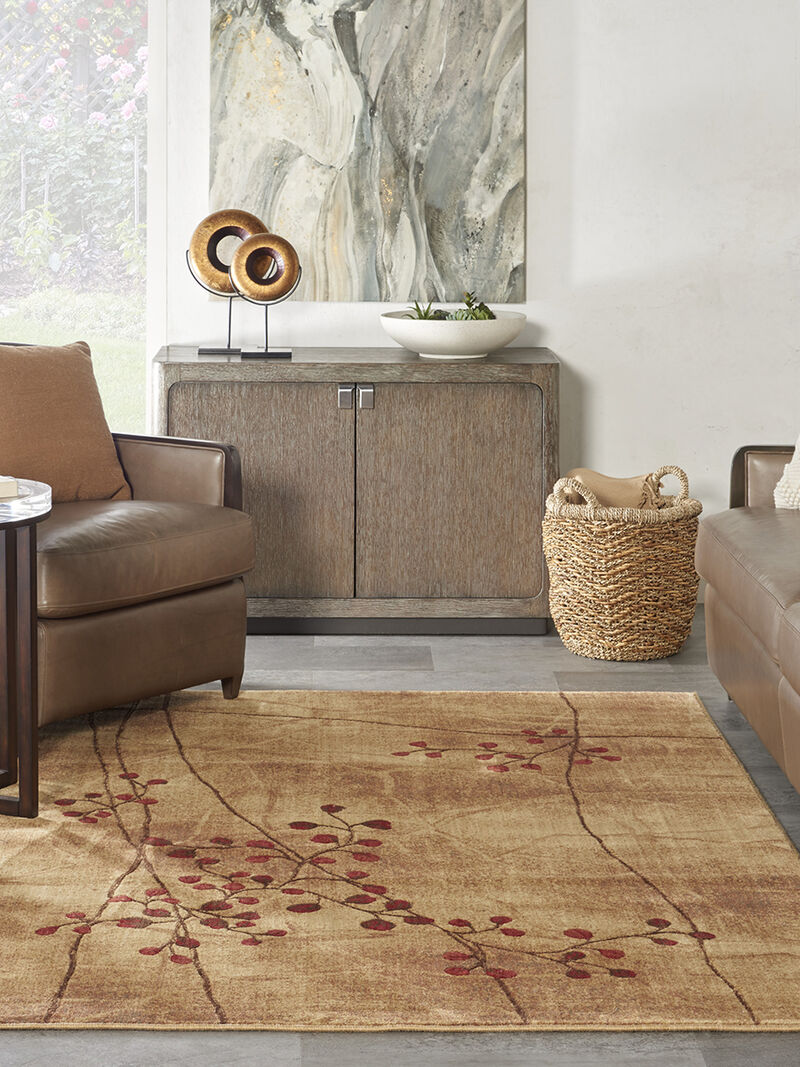 Somerset ST74 Latte 5'3" x 7'5" Rug image number 7
