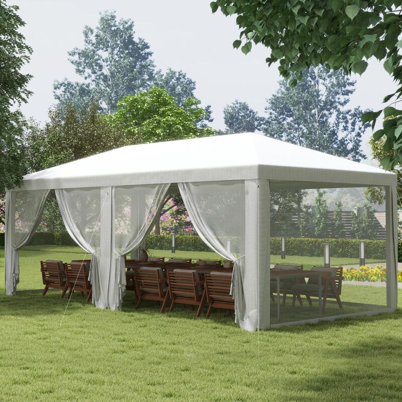 Hivvago 10x20 Outdoor Event Tent with Removable Panels image number 1