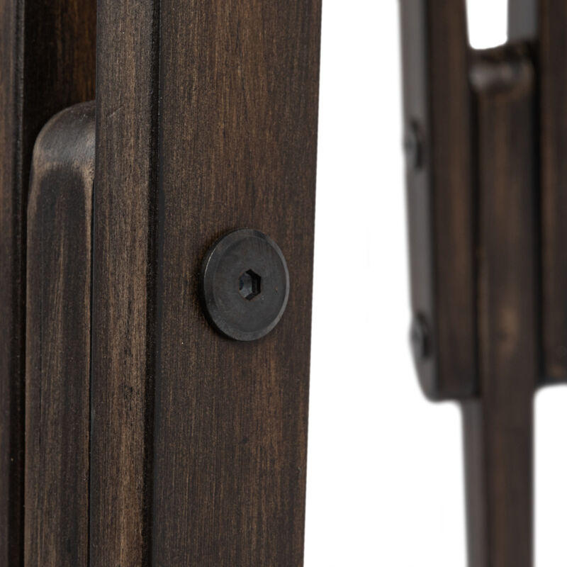Mariner Wood Tripod Lamp for Room, Brown and Natural image number 6
