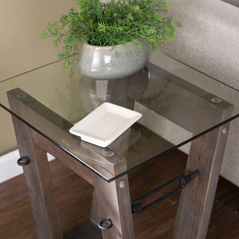 Remi Reclaimed Wood End Table