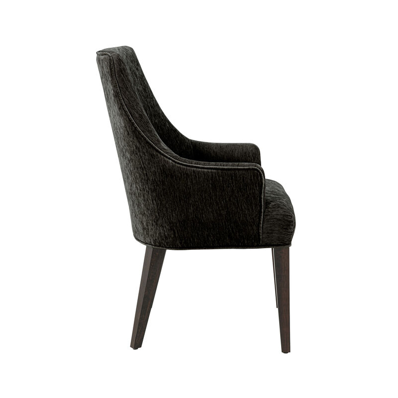 Beever Black Armchair image number 2