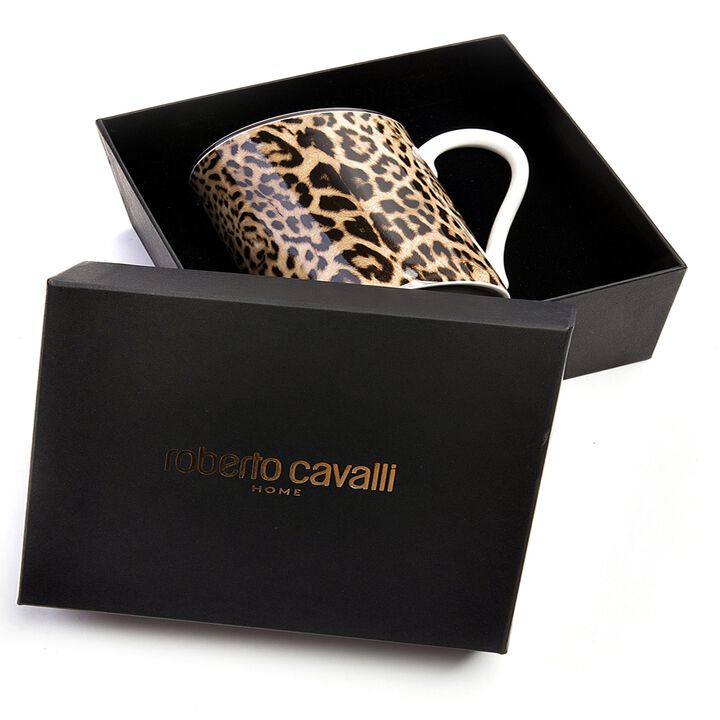 Mug Cup JAGUAR in Luxury Box diam. 2.5", H 3.3", cap. 12.5 oz