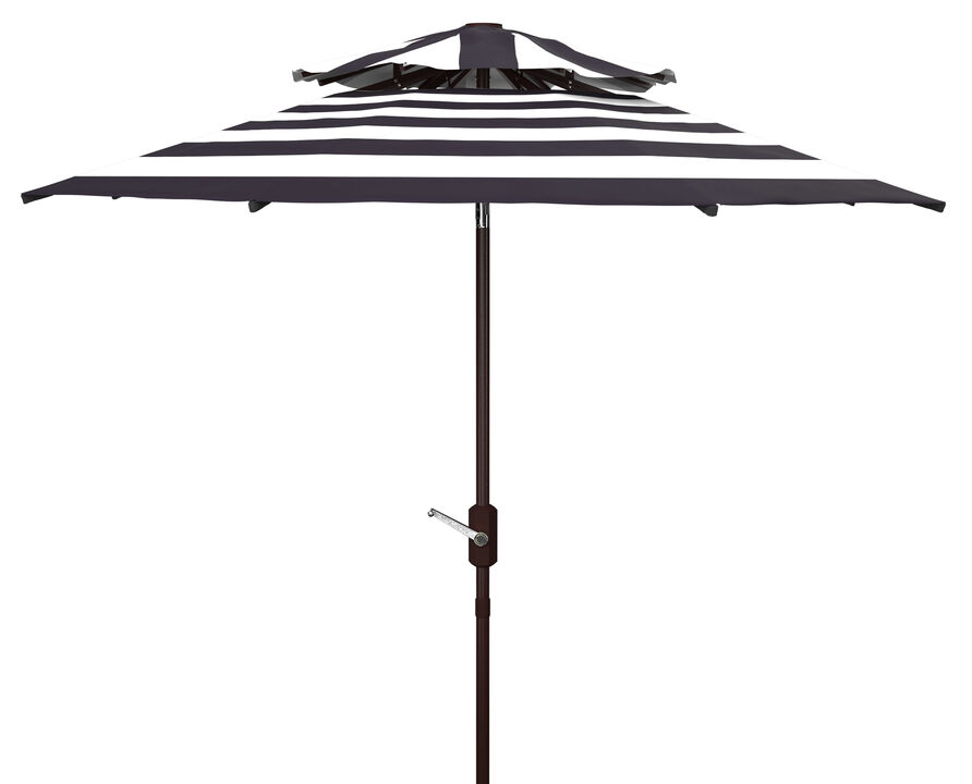 Iris 9 ft. Doublt Top Crank Umbrella